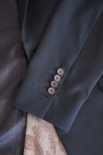 Load image into Gallery viewer, Mens 2 Button  Blazer Wool/Cashmere Gaberdine
