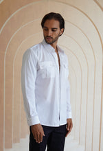 Load image into Gallery viewer, Mens Utility Shirt Two Pocket 100% Linen
