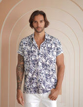 Load image into Gallery viewer, Mens Printed Cotton Short Sleeve Shirt
