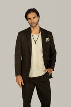 Load image into Gallery viewer, Mens Tailored Cotton Stretch Suit
