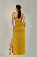Load image into Gallery viewer, Womens Crossover Neck Maxi Evening Dress
