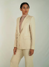 Load image into Gallery viewer, Womens Tailored Suit Pure Linen
